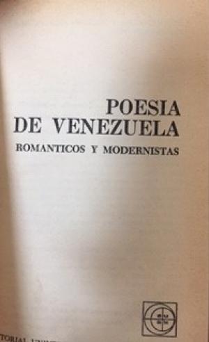 Poesía de Venezuela